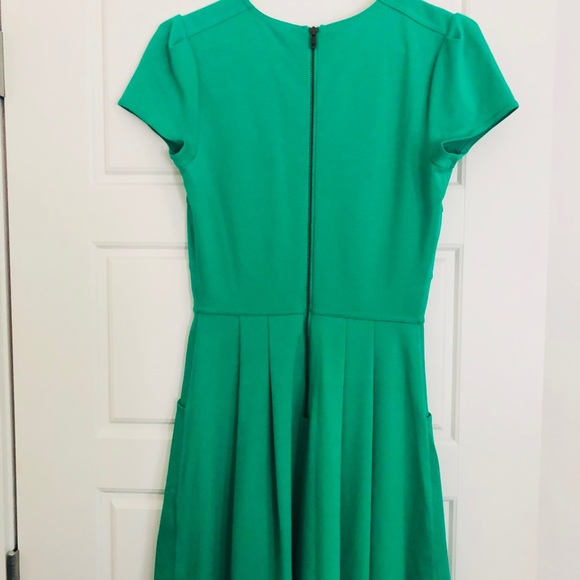 Gianni Bini Lawn Green Skater Dress with Pockets - Picture 3 of 6